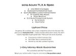 2019 Acura TLX 2.4L FWD w/A-SPEC Pkg