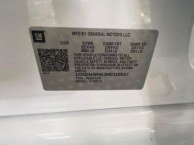 2021 Cadillac CT5 4dr Sdn Premium Luxury