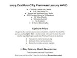 2025 Cadillac CT5 4dr Sdn Premium Luxury
