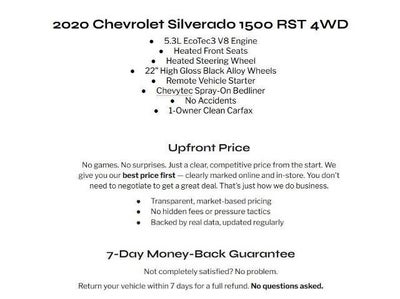2020 Chevrolet Silverado 1500 4WD Crew Cab 147 RST