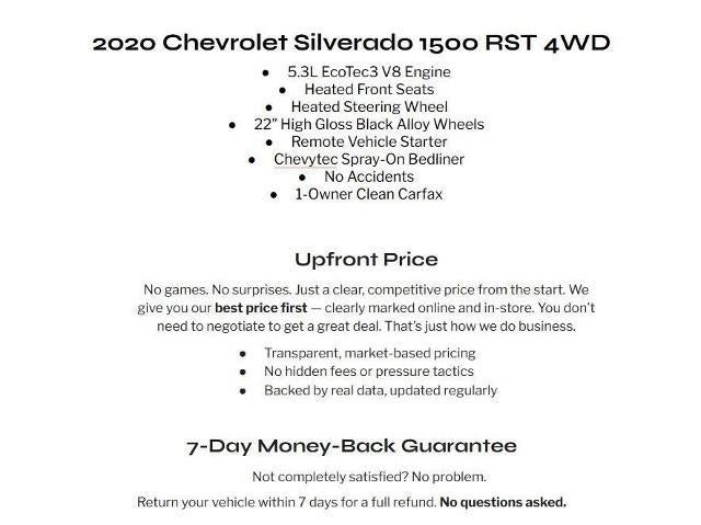 2020 Chevrolet Silverado 1500 4WD Crew Cab 147 RST