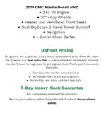 2019 GMC Acadia AWD 4dr Denali