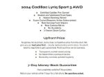 2024 Cadillac LYRIQ 4dr Sport w/1SK