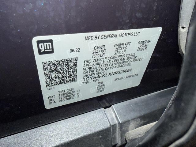 2022 Cadillac Escalade 4WD 4dr Sport