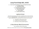 2023 Ford Edge SEL AWD