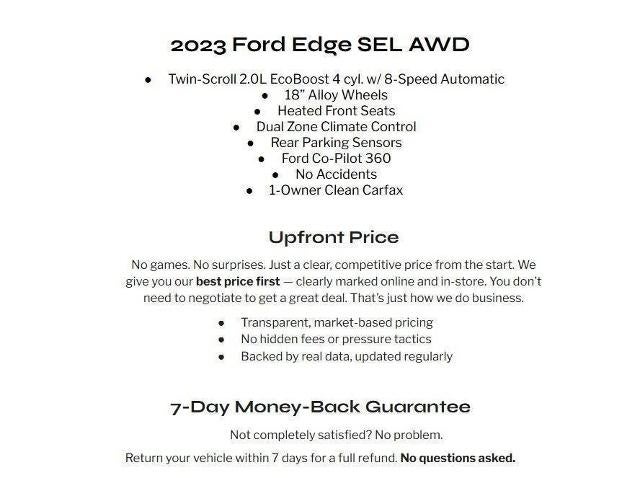 2023 Ford Edge SEL AWD