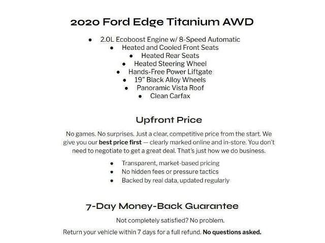 2020 Ford Edge Titanium AWD