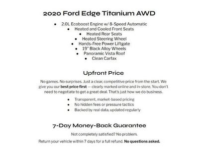 2020 Ford Edge Titanium AWD