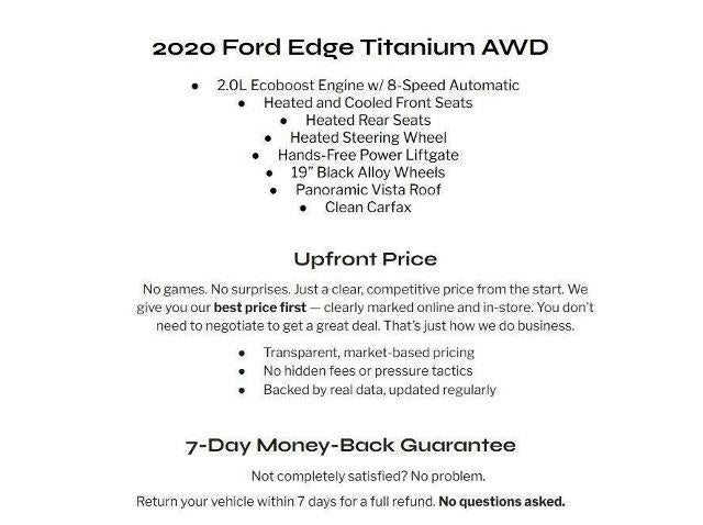 2020 Ford Edge Titanium AWD