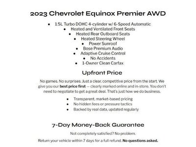 2023 Chevrolet Equinox AWD 4dr Premier