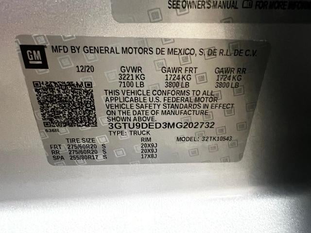 2021 GMC Sierra 1500 4WD Crew Cab 147 SLT