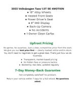 2022 Volkswagen Taos SE 4MOTION