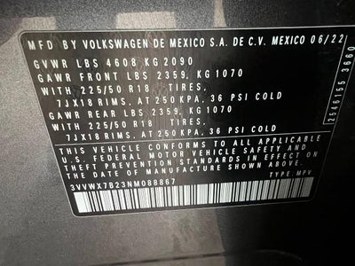 2022 Volkswagen Taos SE 4MOTION