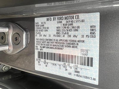 2025 Lincoln Nautilus Reserve AWD