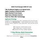 2025 Ford Escape ST-Line AWD