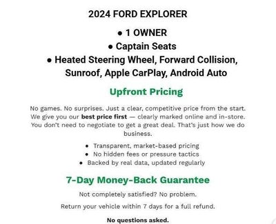 2024 Ford Explorer ST-Line 4WD