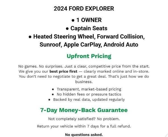 2024 Ford Explorer ST-Line 4WD