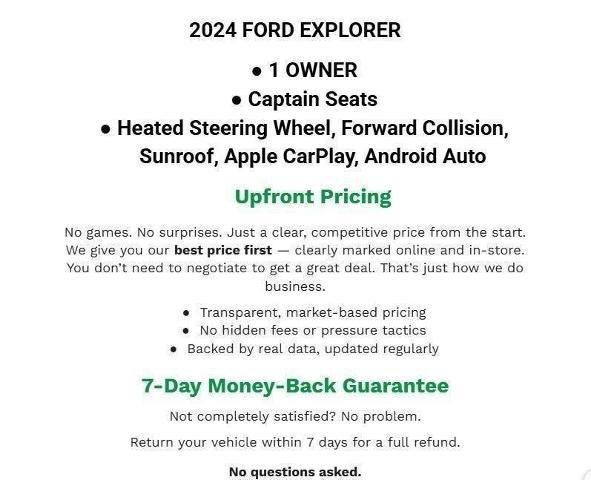 2024 Ford Explorer ST-Line 4WD