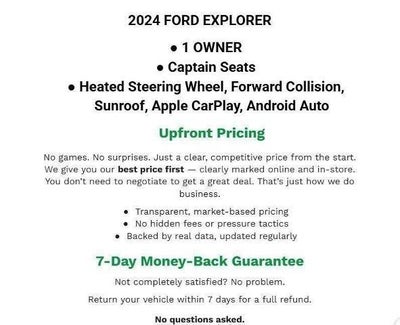 2024 Ford Explorer ST-Line 4WD