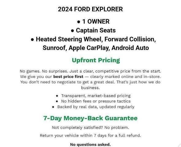 2024 Ford Explorer ST-Line 4WD