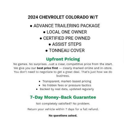 2024 Chevrolet Colorado 4WD Crew Cab WT