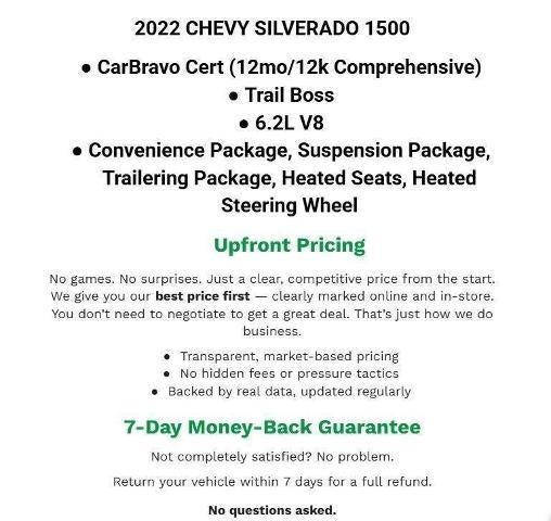 2022 Chevrolet Silverado 1500 LTD 4WD Crew Cab 147 LT Trail Boss
