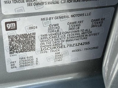 2025 Chevrolet Silverado 1500 4WD Crew Cab 147 LTZ