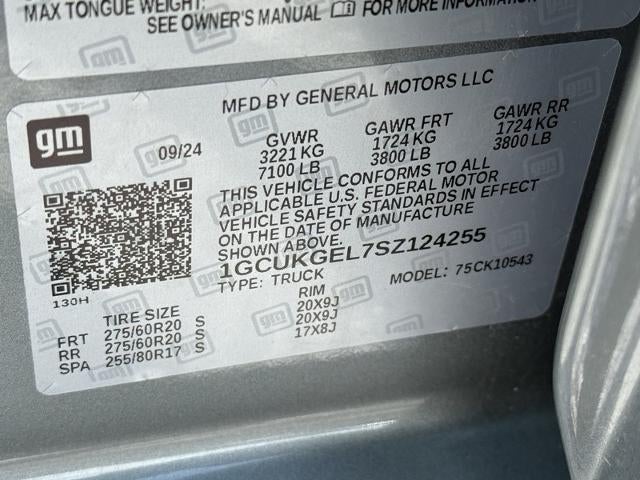 2025 Chevrolet Silverado 1500 4WD Crew Cab 147 LTZ