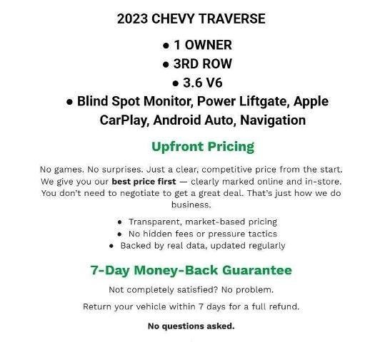 2023 Chevrolet Traverse AWD 4dr LT Cloth w/1LT