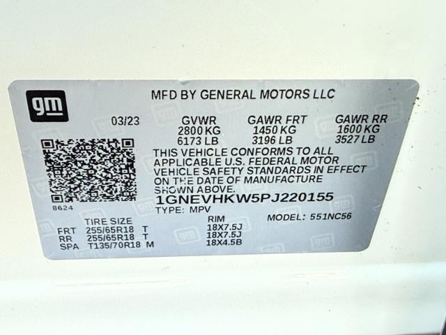 2023 Chevrolet Traverse AWD 4dr LT Leather