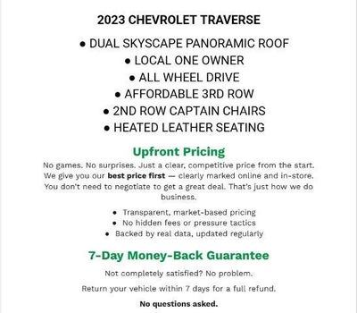 2023 Chevrolet Traverse AWD 4dr Premier