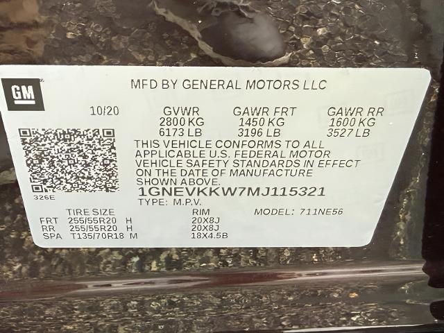 2021 Chevrolet Traverse AWD 4dr Premier