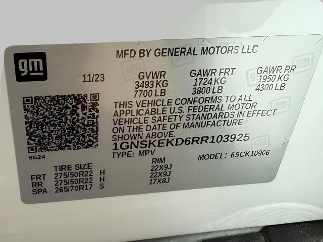 2024 Chevrolet Suburban 4WD 4dr RST