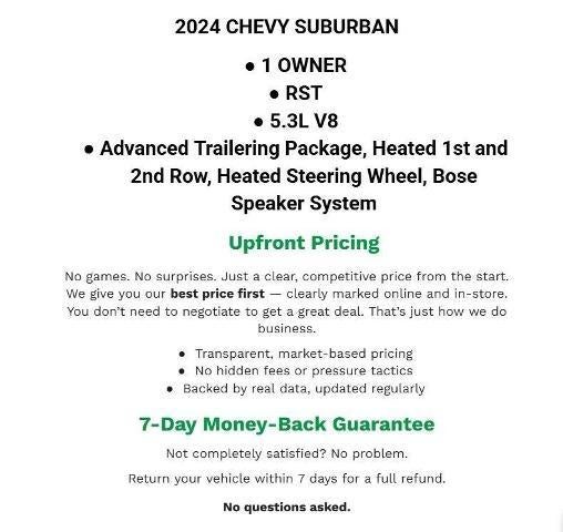 2024 Chevrolet Suburban 4WD 4dr RST