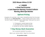 2025 Nissan Altima SV FWD