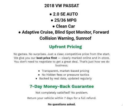 2018 Volkswagen Passat 2.0T SE Auto
