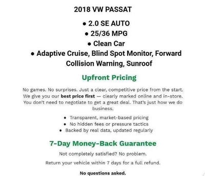 2018 Volkswagen Passat 2.0T SE Auto