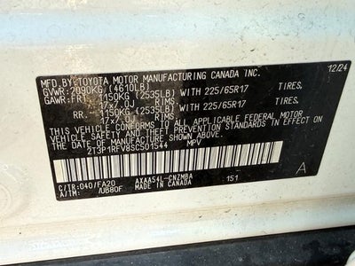 2025 Toyota RAV4 XLE AWD