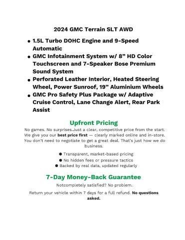 2022 GMC Terrain AWD 4dr SLT