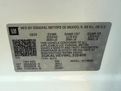 2019 GMC Terrain AWD 4dr SLT