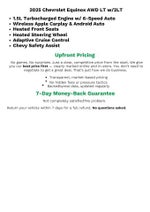 2025 Chevrolet Equinox AWD 4dr LT w/2LT