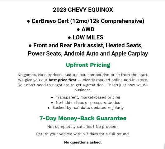 2023 Chevrolet Equinox AWD 4dr LT w/1LT