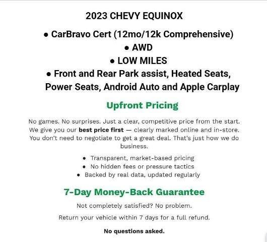 2023 Chevrolet Equinox AWD 4dr LT w/1LT