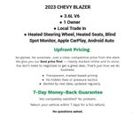 2023 Chevrolet Blazer AWD 4dr RS