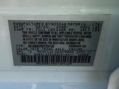 2025 Nissan Sentra SV CVT