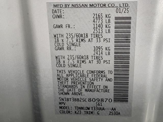 2025 Nissan Rogue AWD SV