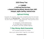 2025 Chevrolet Trax FWD 4dr LT
