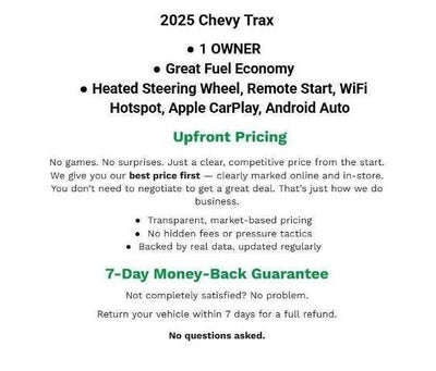 2025 Chevrolet Trax FWD 4dr LT