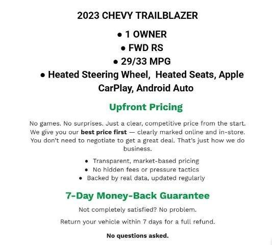 2023 Chevrolet Trailblazer FWD 4dr RS