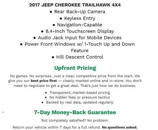 2017 Jeep Cherokee Trailhawk 4x4